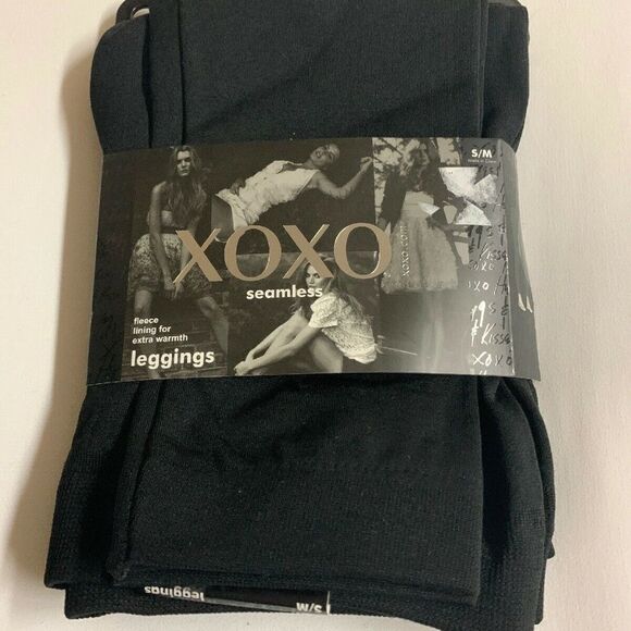 XOXO  Seamless Leggings S/M Solid NWT - Picture 1 of 6